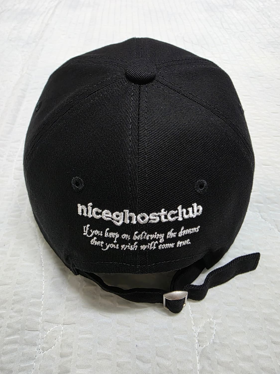 나이스고스트클럽 NGC 로고 캡 모자 볼캡 nice ghost club 상품이미지4