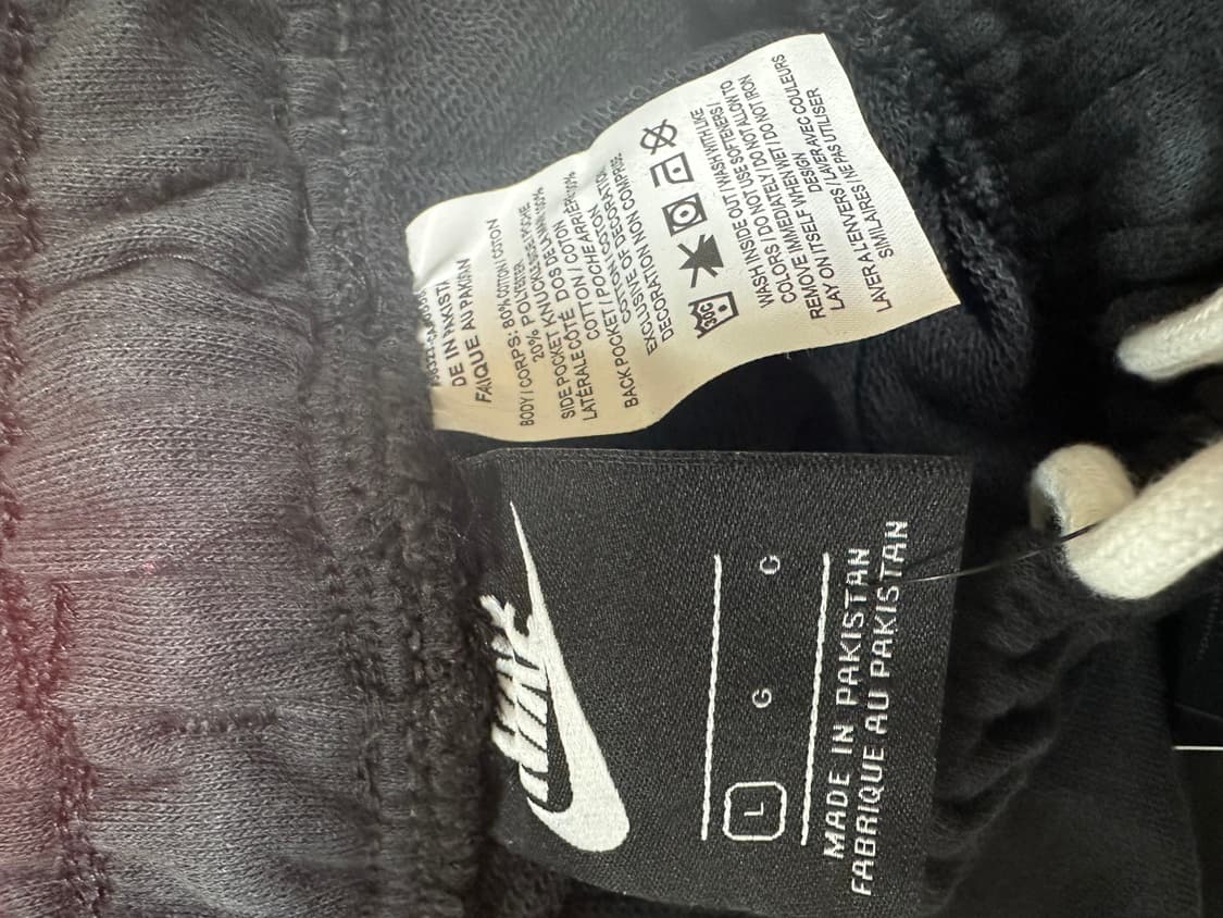 나이키 월드투어 트리플 로고 조거팬츠 블랙 상품이미지5