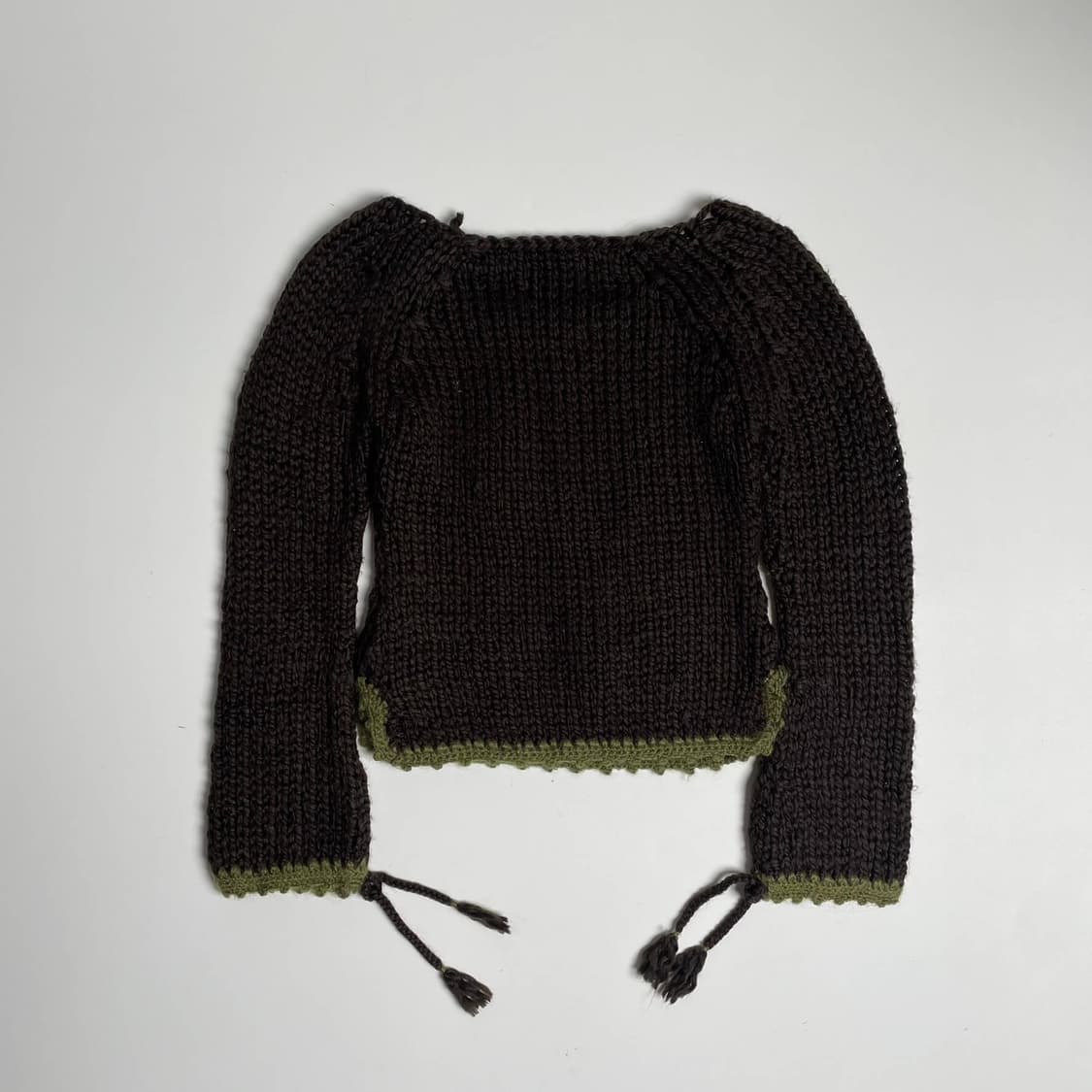 울 블렌드 스트링 니트 상품이미지6