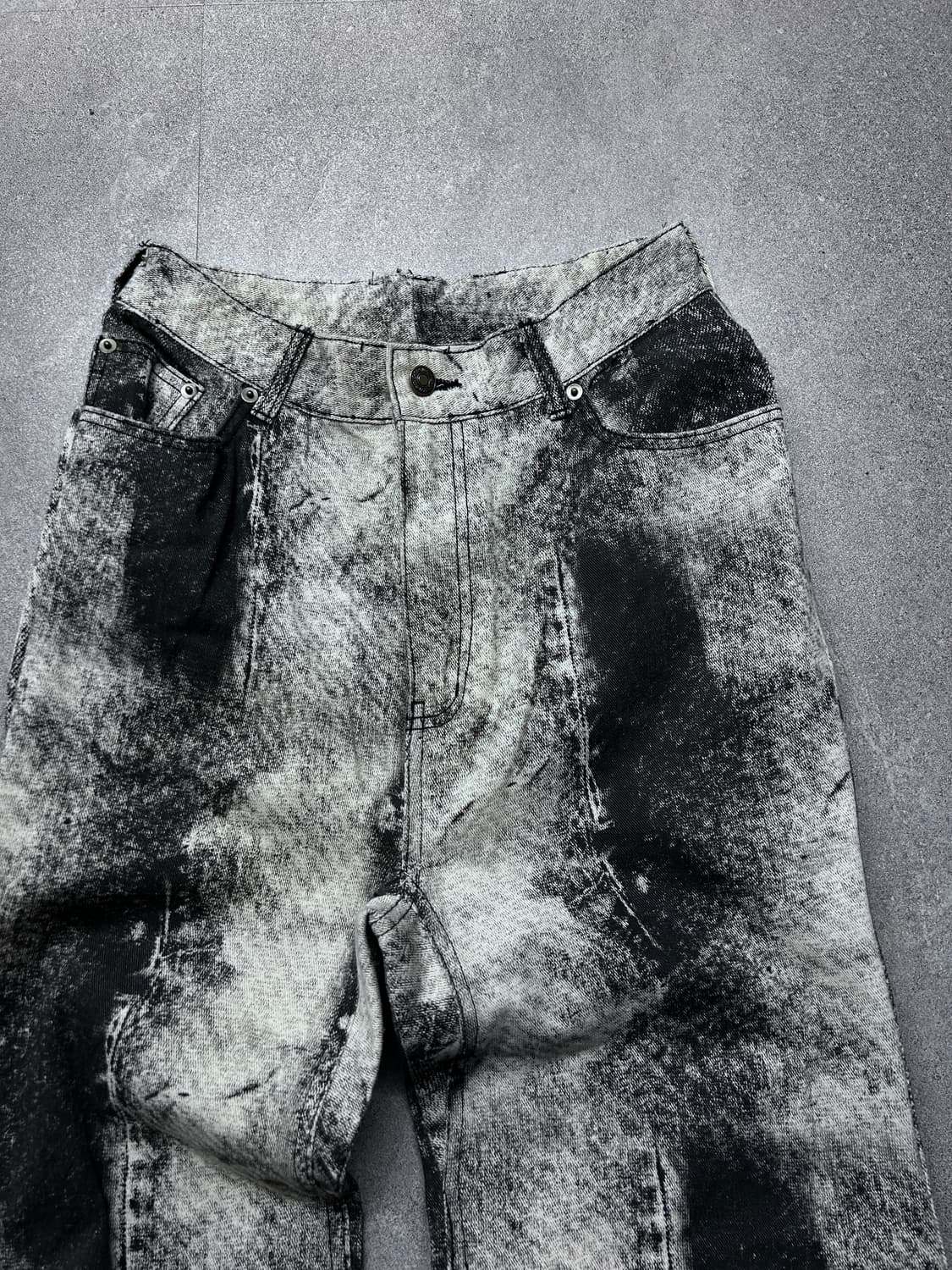 00‘s 파이톤 부츠컷 팬츠 상품이미지2