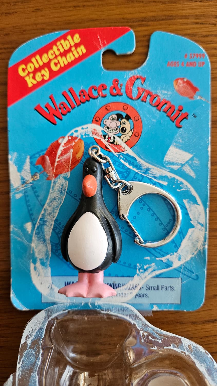 1989 월레스와 그로밋 맥그로우 키링 미사용 새상품 상품이미지2