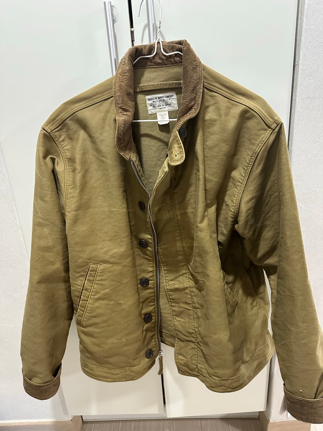 RRL 카키 덱자켓 M사이즈 새제품 상품이미지1