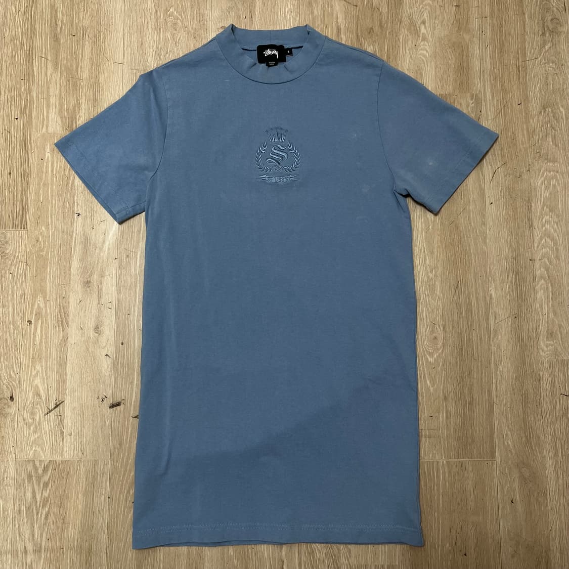 스투시 여성 Crest 자수 반팔 원피스 S/90 상품이미지1