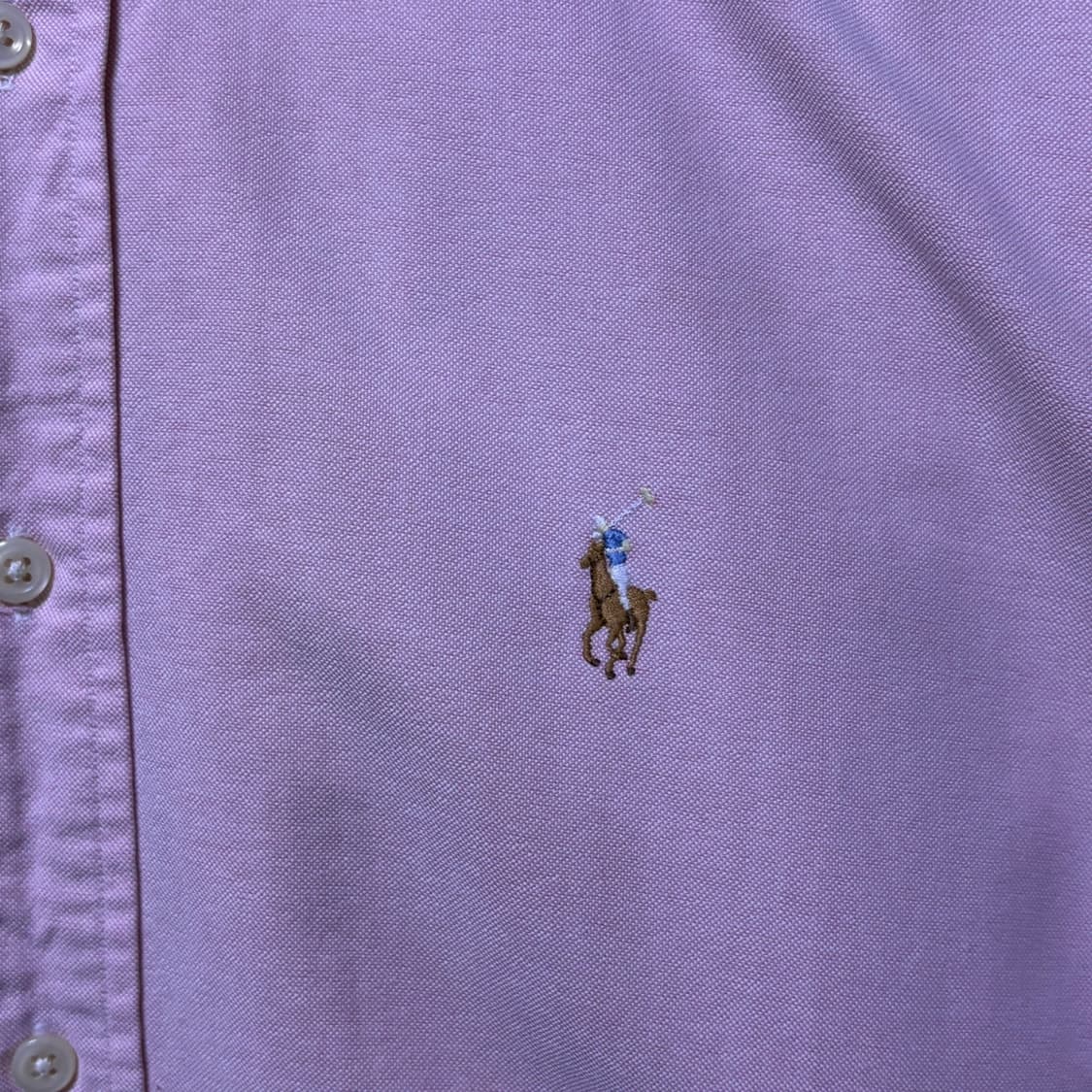 폴로 랄프로렌 핑크 옥스포드 셔츠 xl 상품이미지2