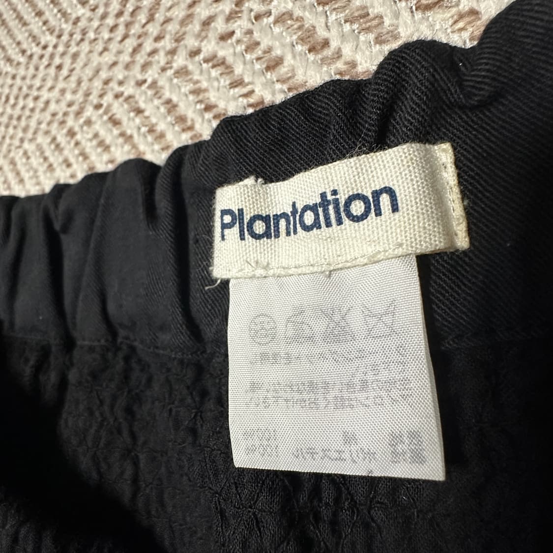 PLANTATION by ISSEY MIYAKE skirt black 상품이미지3