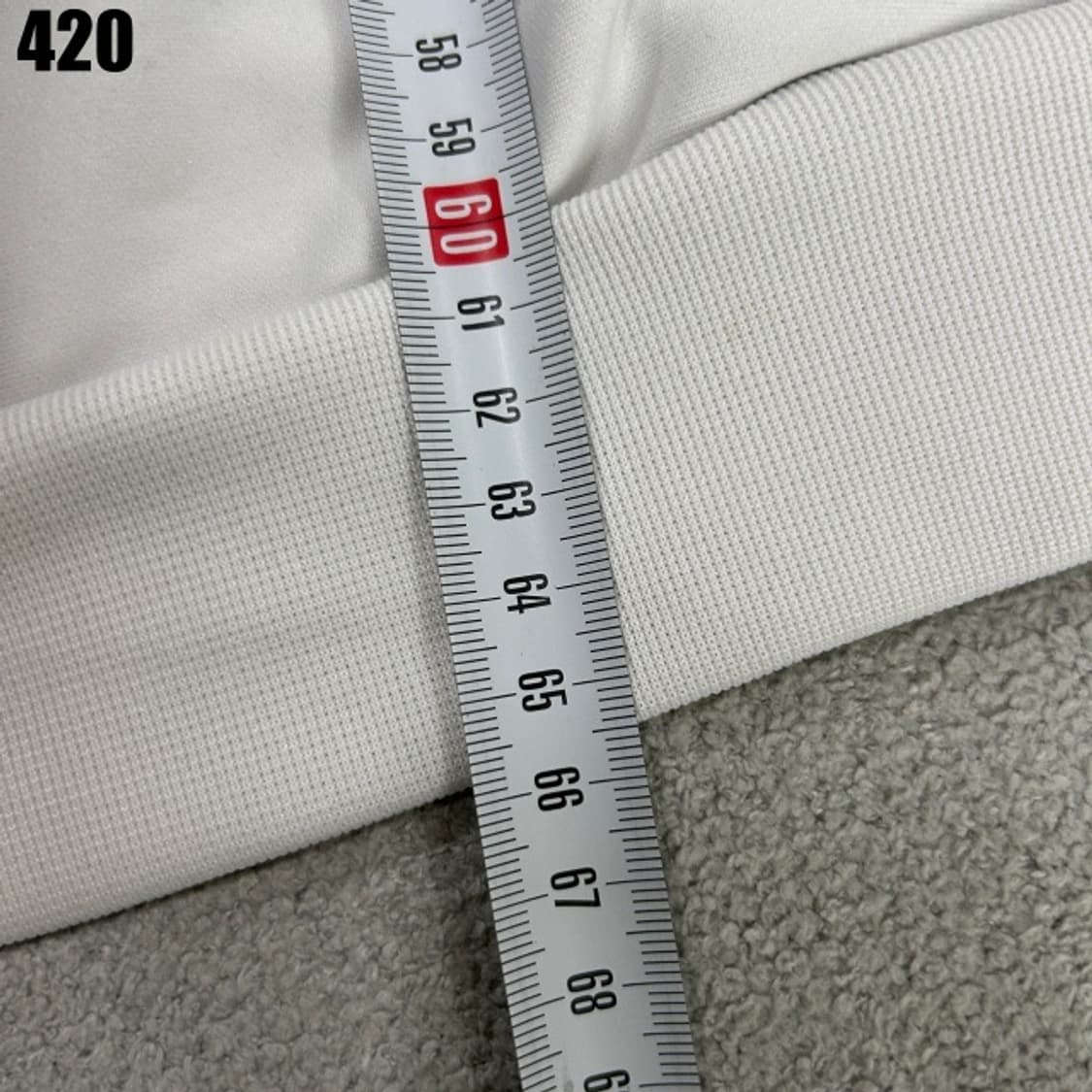 아디다스 삼선 화이트 트랙탑  상품이미지5