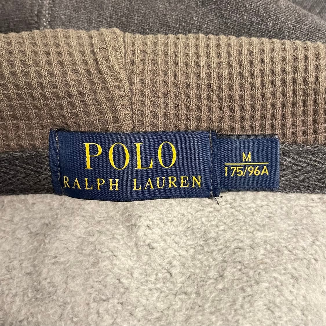 폴로 랄프로렌 빈티지 그레이 후드 집업   상품이미지6