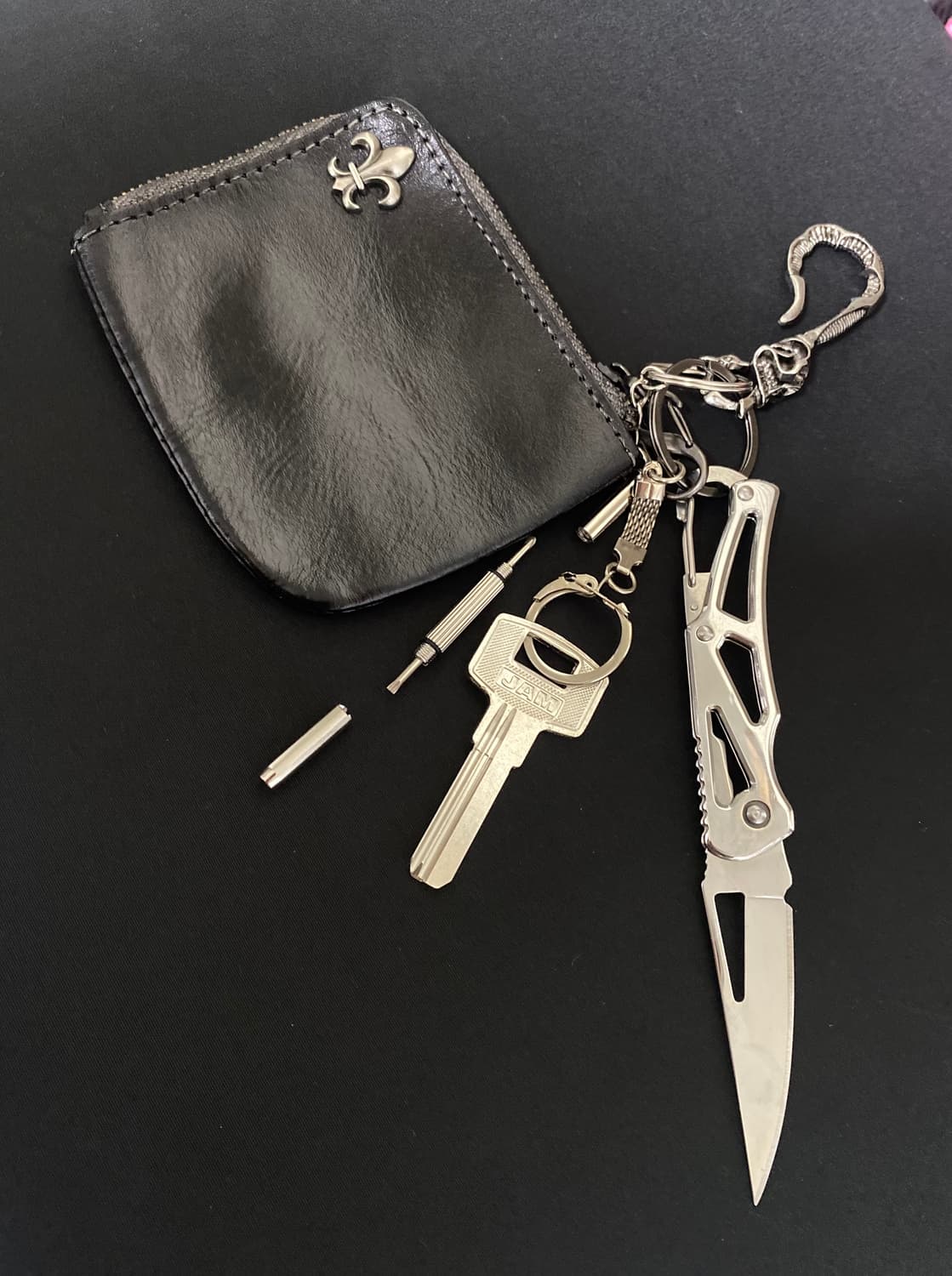 빈티지 카드지갑 키링 상품이미지4