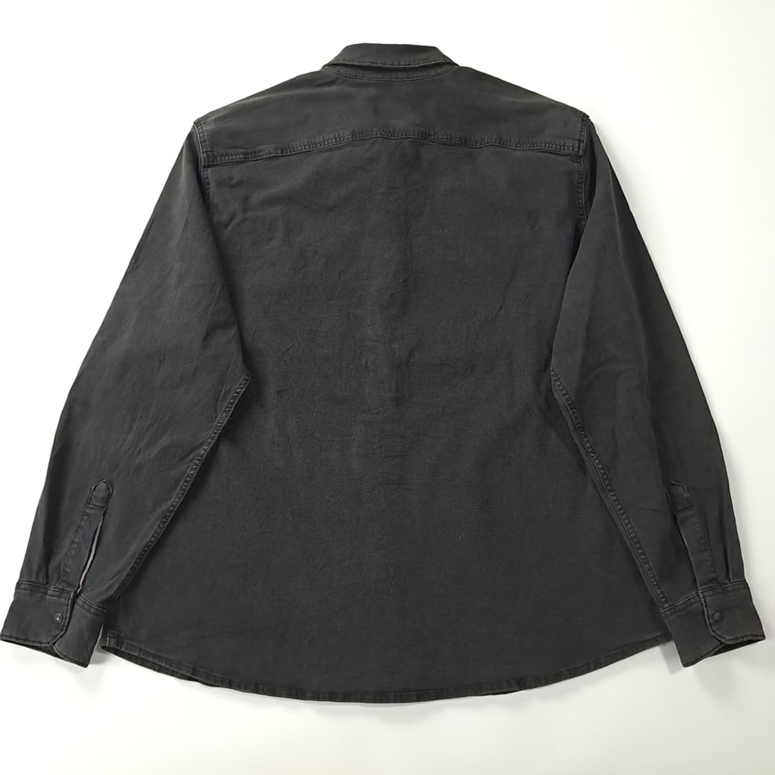 CK458 2XL 랭글러 웨스턴 흑청 셔츠 남방 상품이미지7