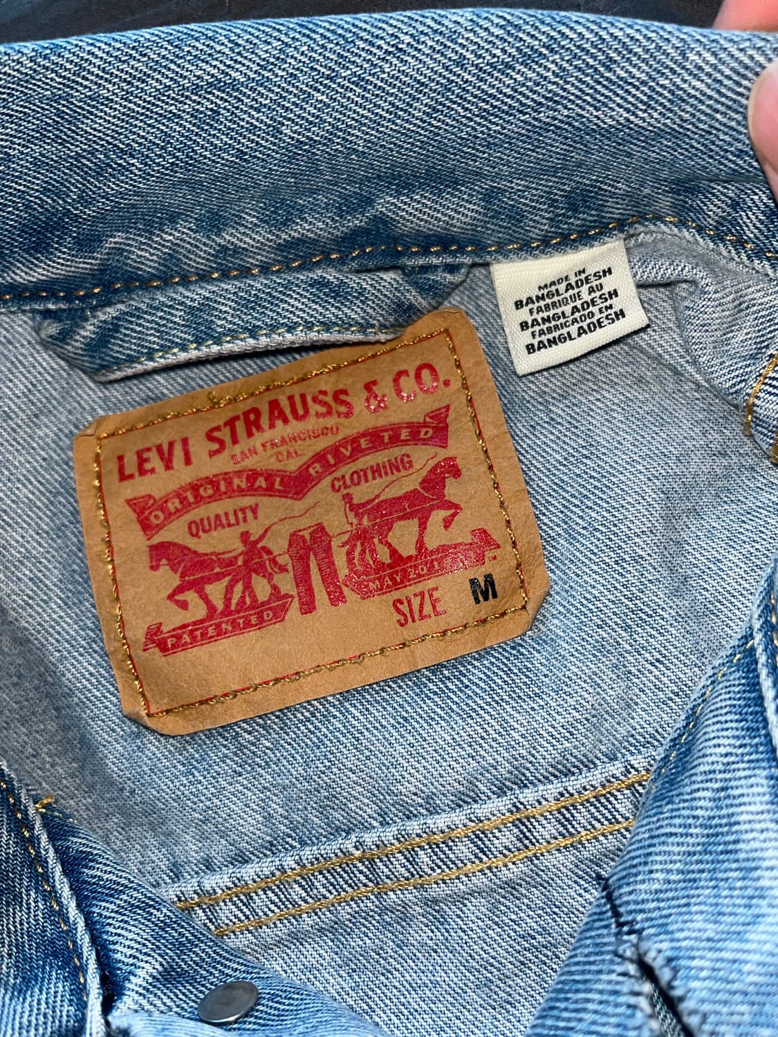 리바이스 데님 자켓 상품이미지5