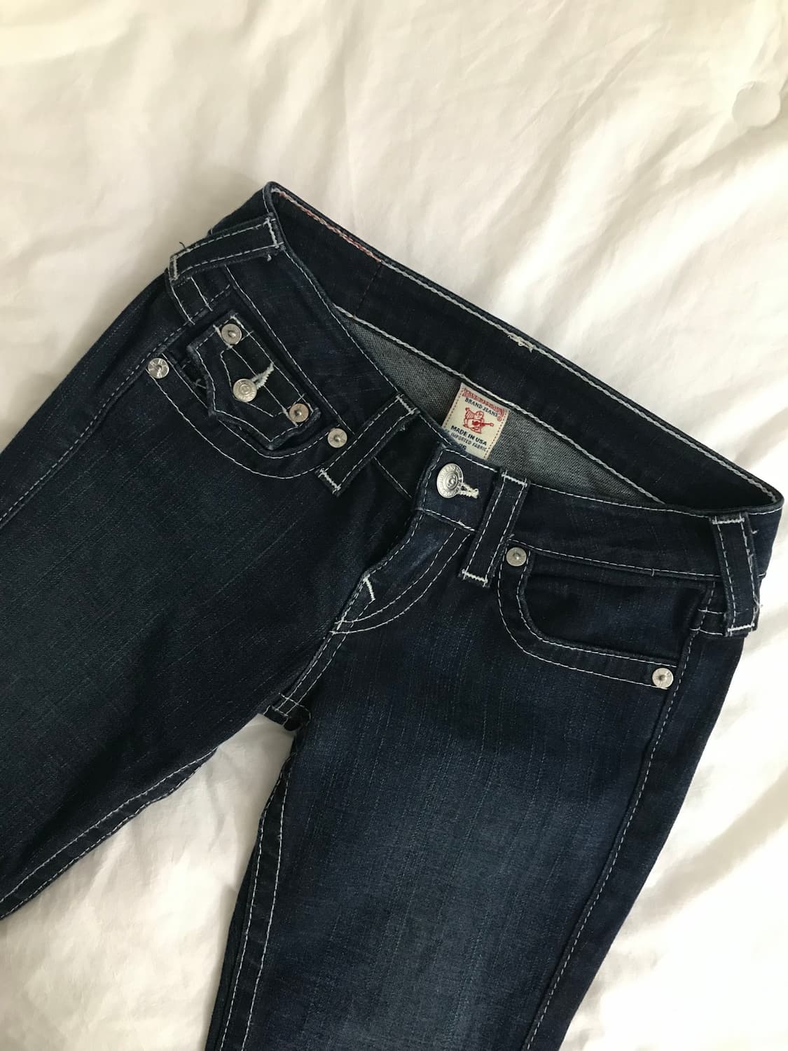 트루릴리전 조이 로우라이즈 부츠컷데님 26size 상품이미지6