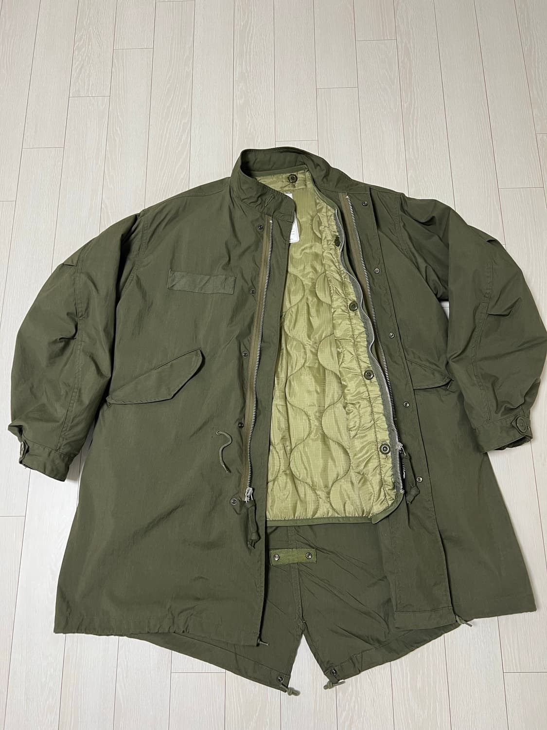 아웃스텐딩 M65 피쉬테일 개파카 자켓 L 상품이미지4