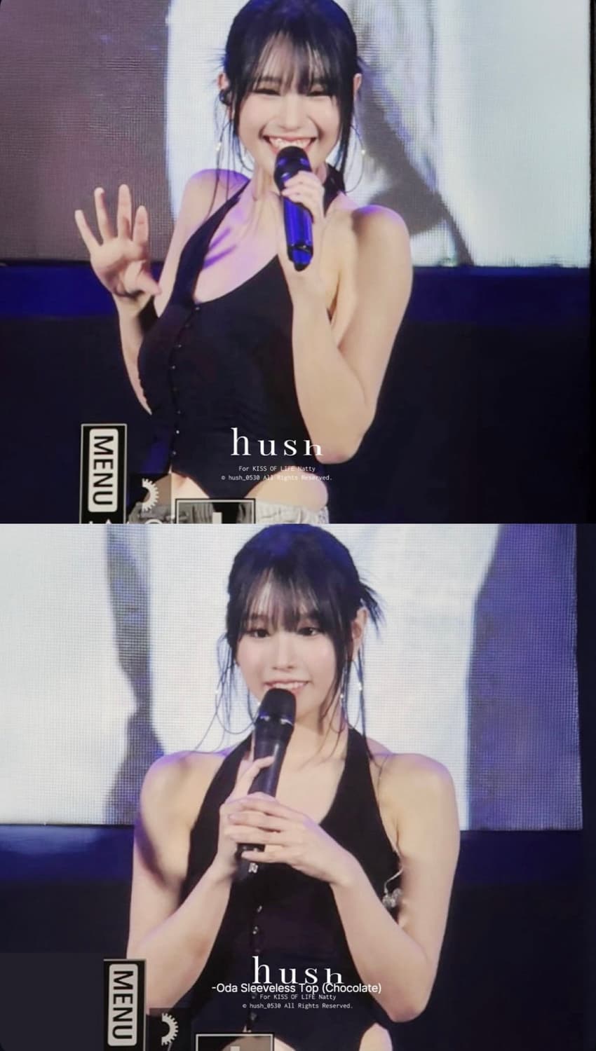 [나띠착용] Oda Sleeveless Top Chocolate 상품이미지2