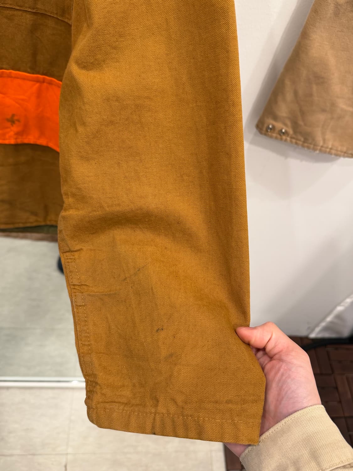 80s Softbak 빈티지 캔버스 모호크 헌팅 자켓 (made USA) 상품이미지6