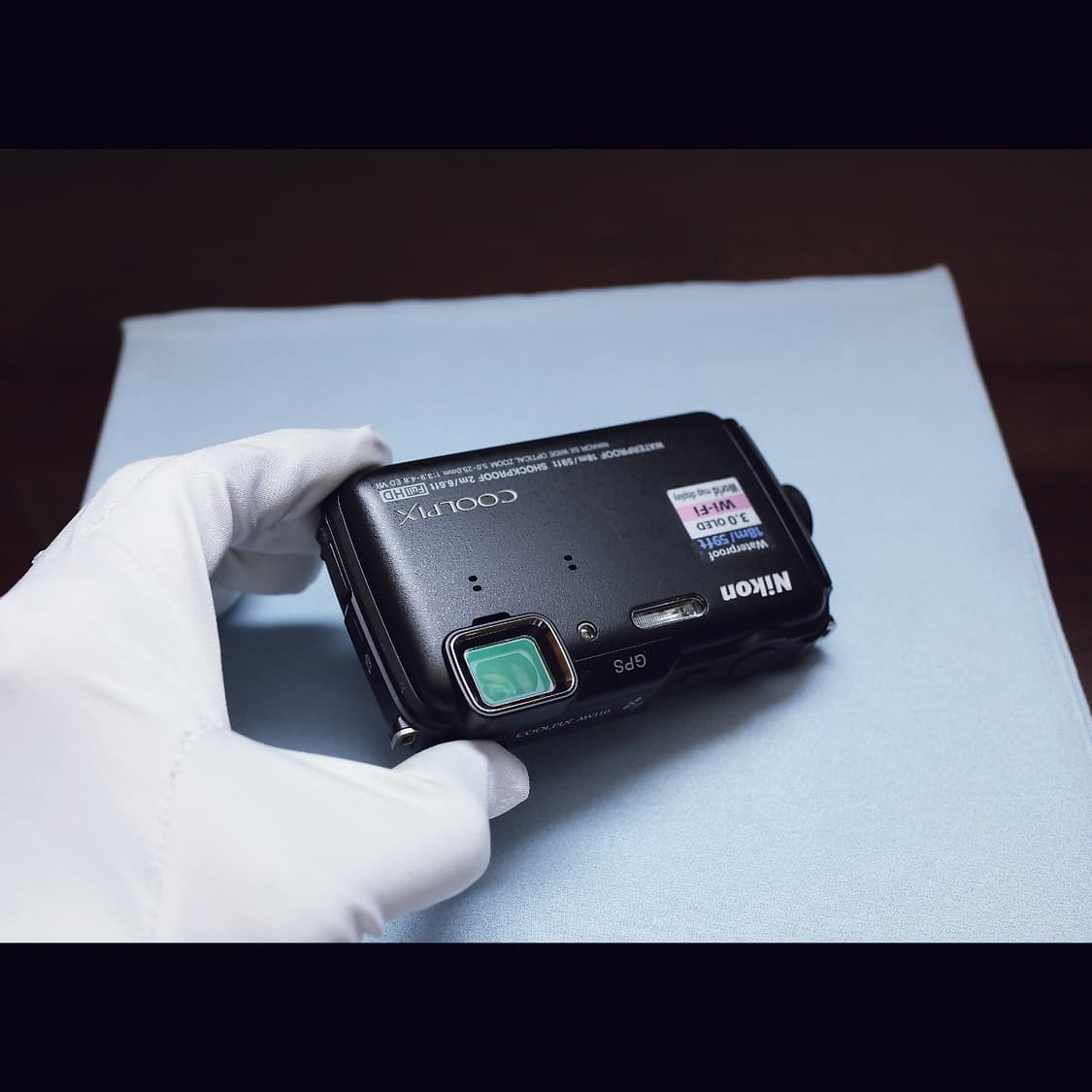 레어<A+급><한글> 쿨픽스 aw110 (aw100) 블랙 빈티지 디카 상품이미지6