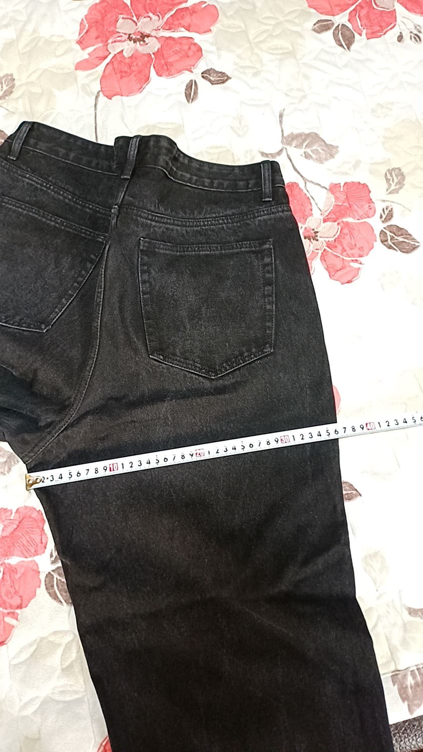 무신사 워시드블랙진 36인치 기장110 상품이미지8