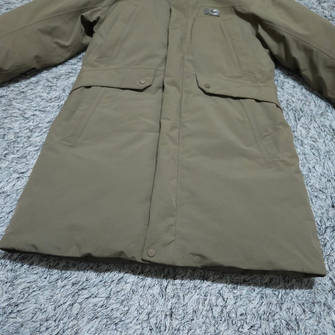 K2)95 여자 고어텍스 구스다운 거위털미들패딩 / 왕눈이샵 상품이미지5