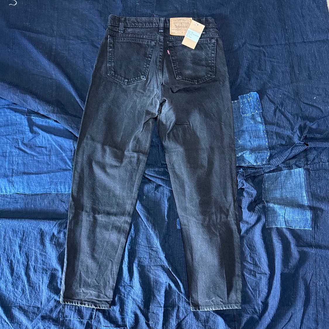 리바이스 550 릴렉스 핏 블랙 데님 팬츠 32 상품이미지5