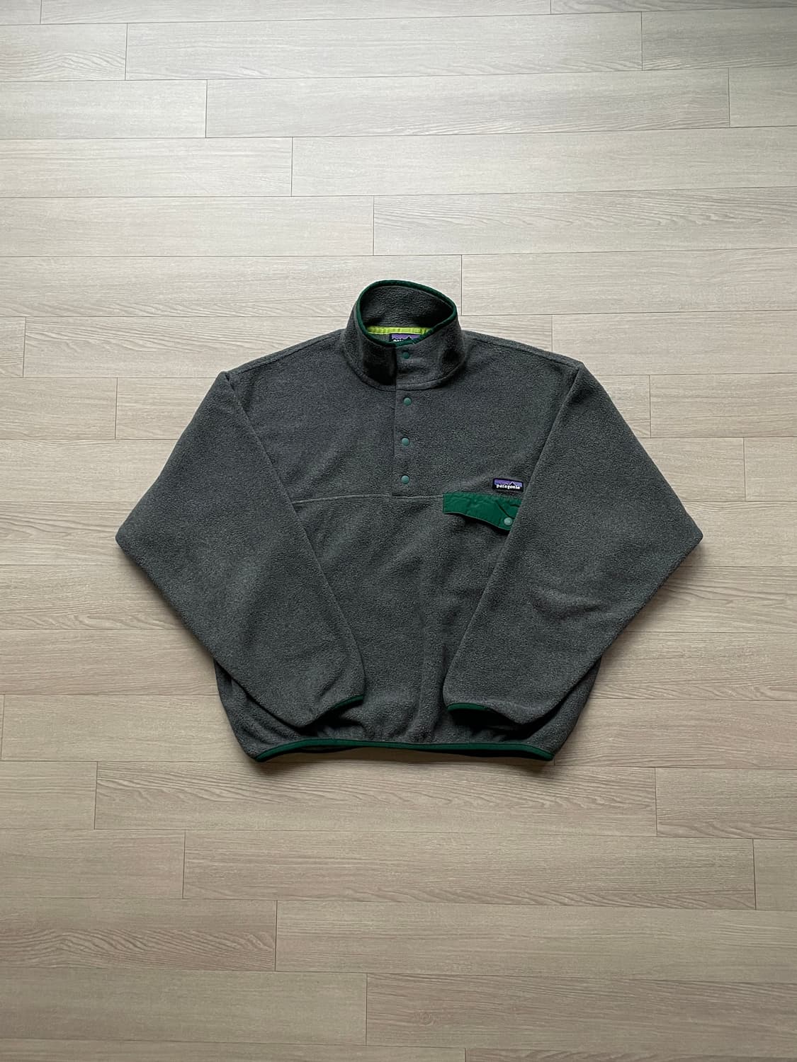 파타고니아 신칠라 그레이 그린 rare patagonia 빈티지 상품이미지1