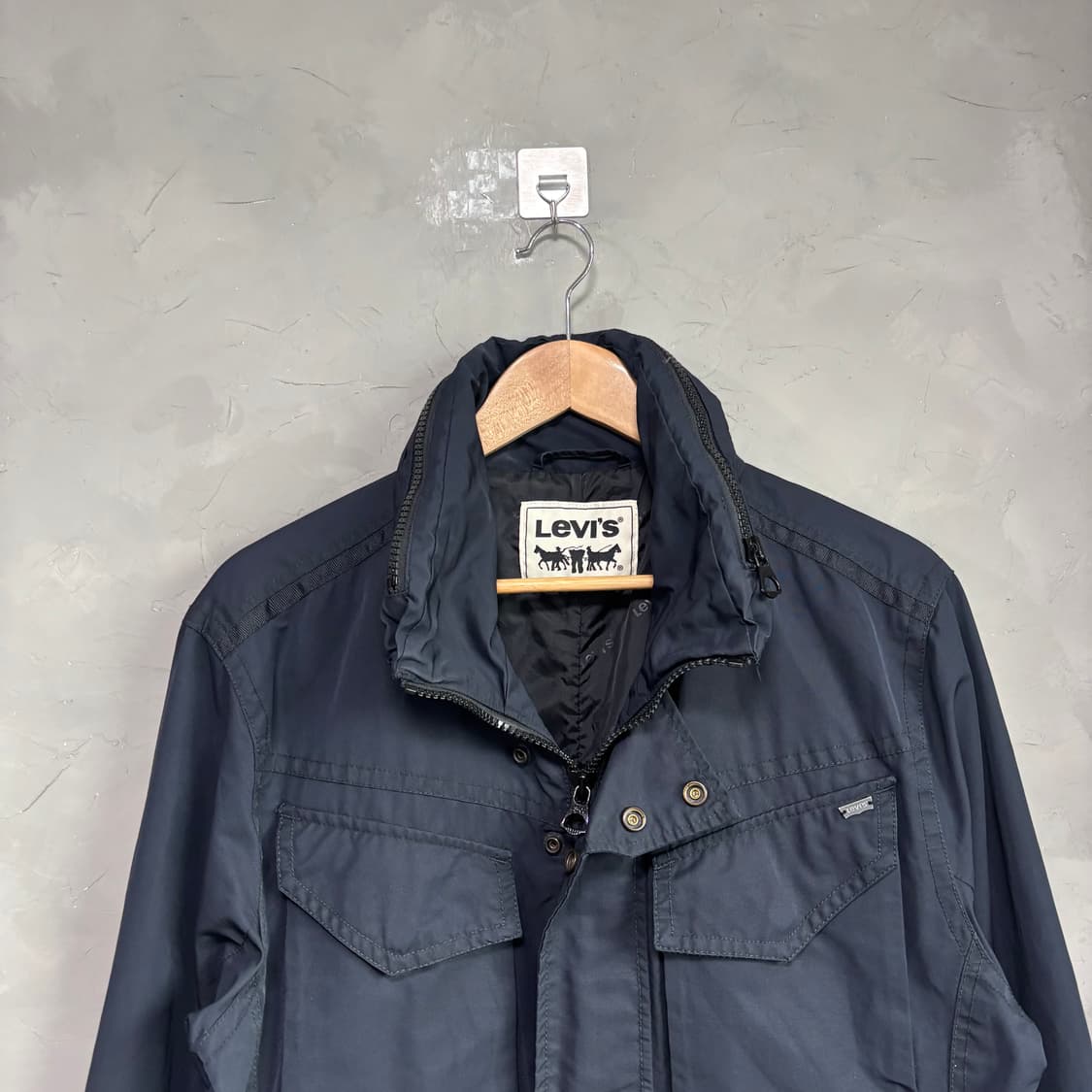 리바이스 필드 야상 자켓 네이비 상품이미지2