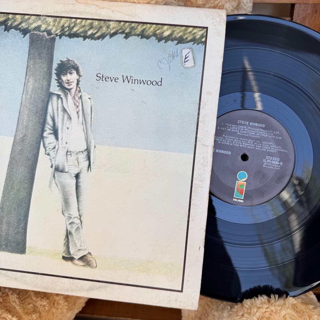 스티브 윈우드 셀프타이틀 데뷔 엘피 LP 바이닐 음반  상품이미지2