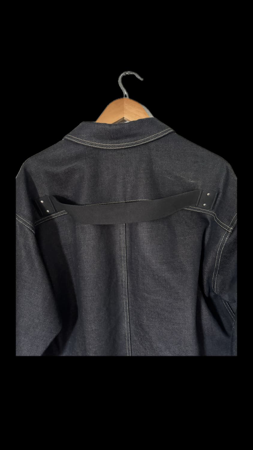 릭오웬스 오버사이즈 셔츠/자켓 인디고 상품이미지3