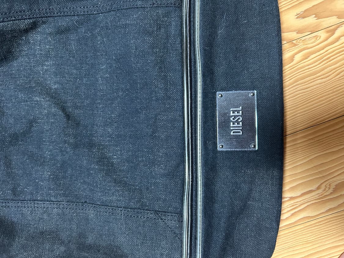 디젤 블랙 청 데님 가방  상품이미지2