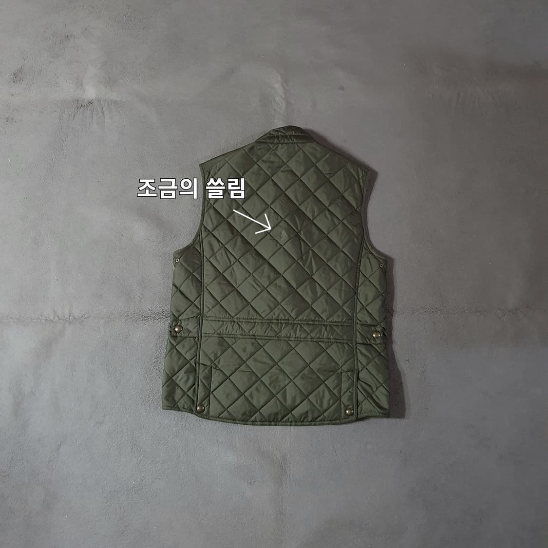 폴로 퀼팅 베스트 조끼 L 상품이미지4