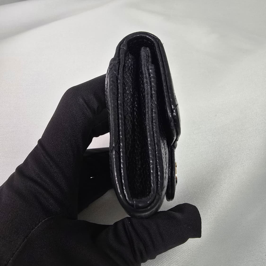 샤넬 클래식 카드지갑 블랙 금장 (AP0214) 상품이미지7