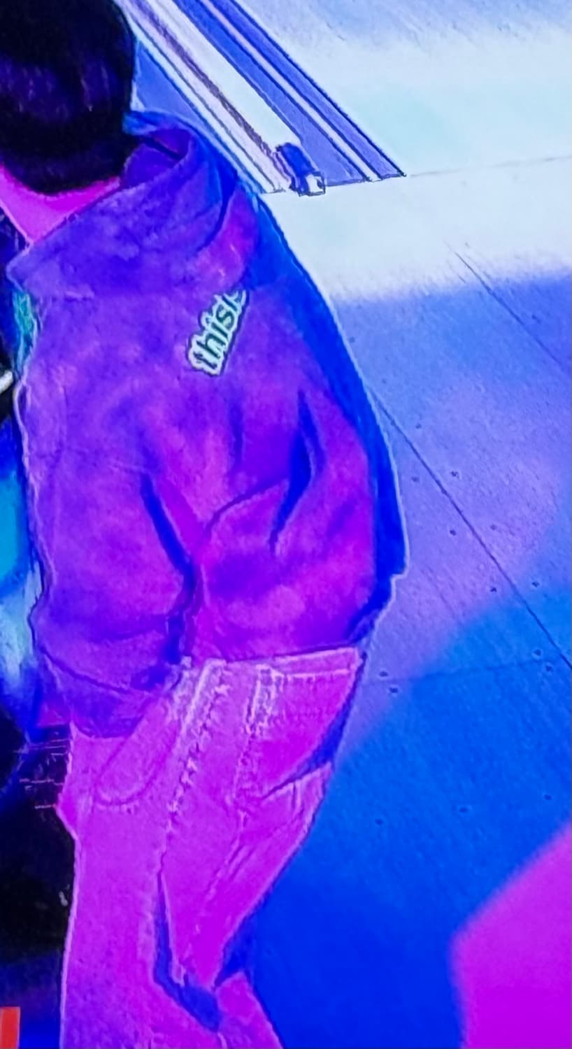 디스이스네버댓 타이다이 워싱 후드티 L 상품이미지8