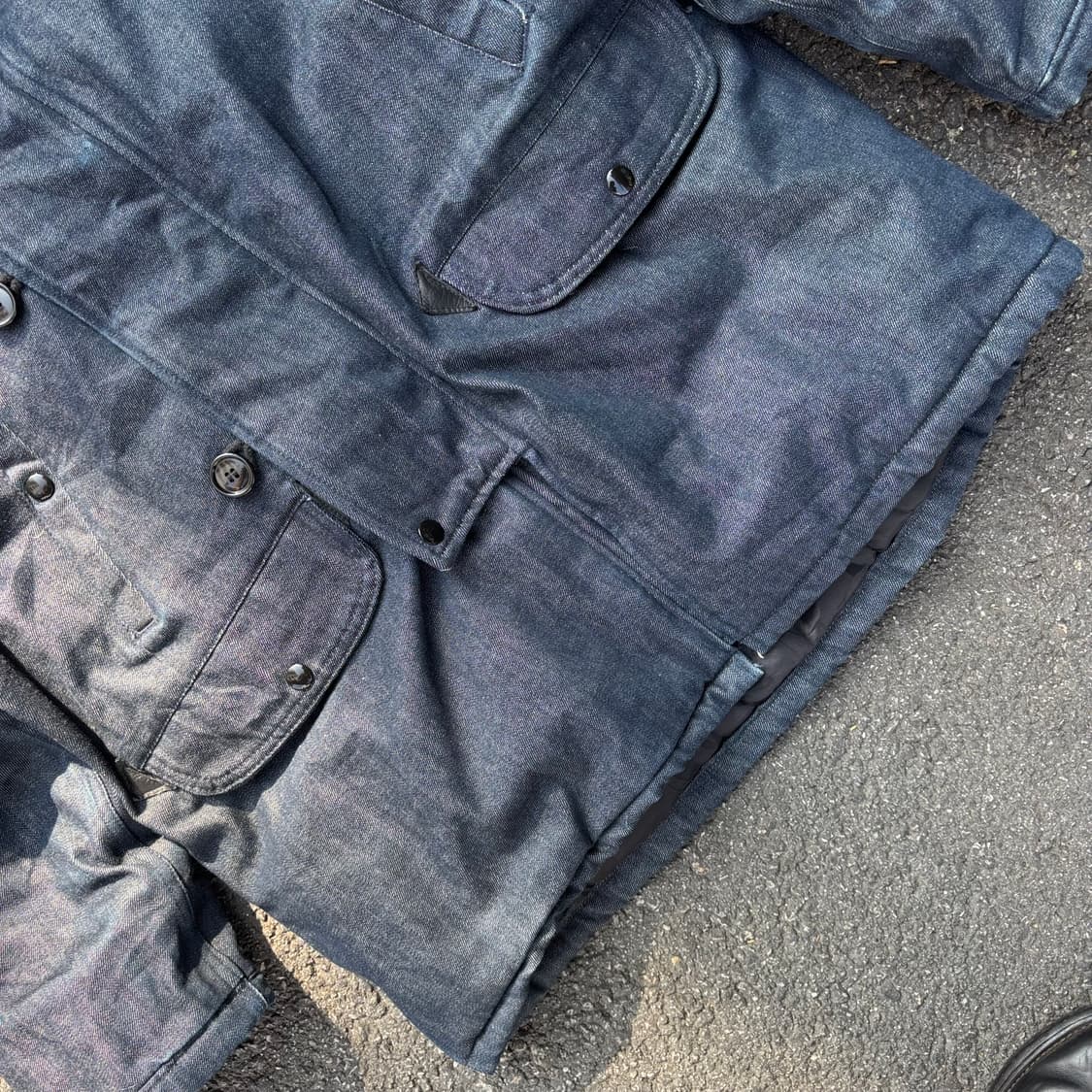 미국 스피왁 데님 n3b 파카 상품이미지5