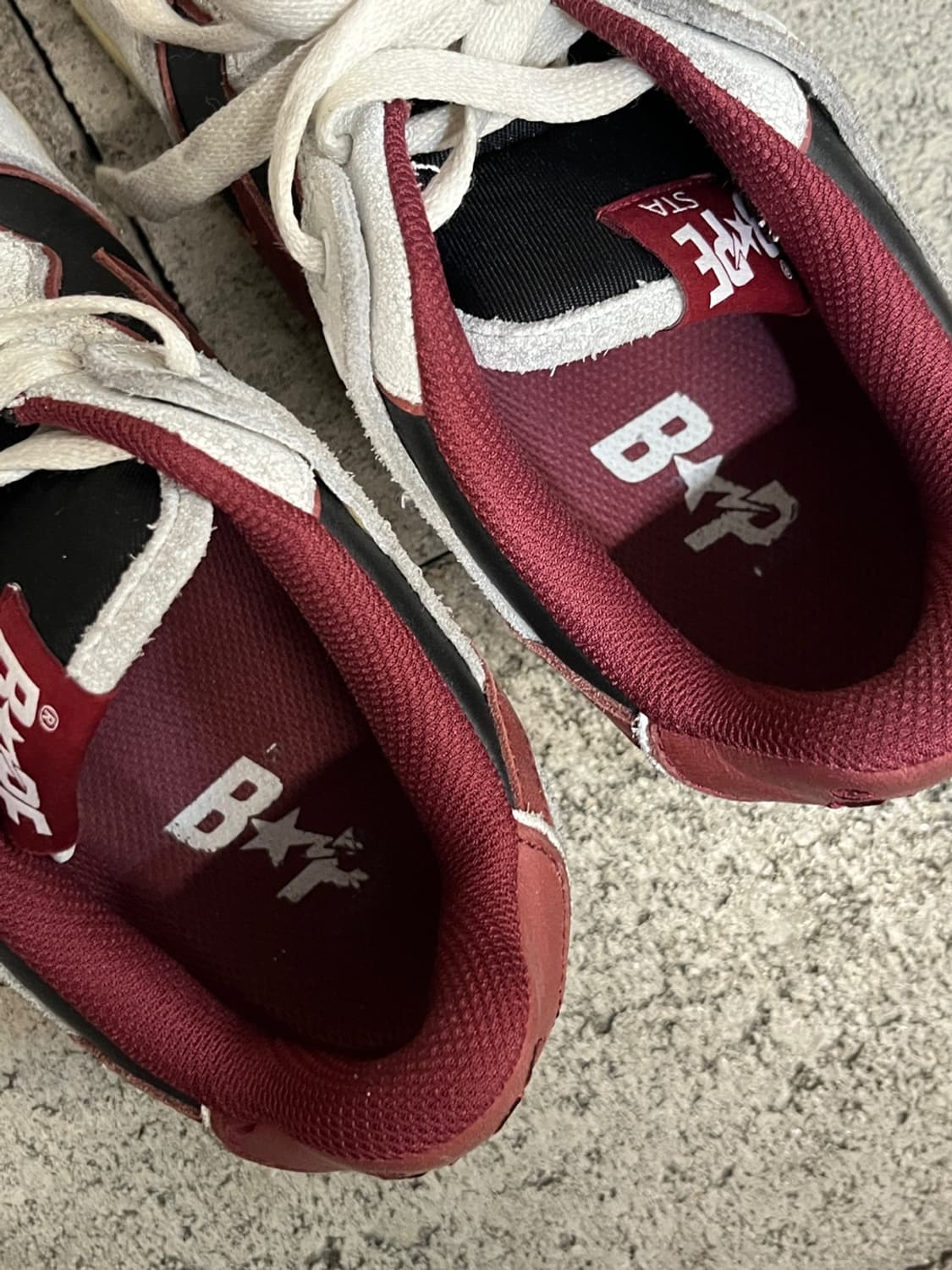 베이프 Sk8 스타 슈즈 상품이미지6