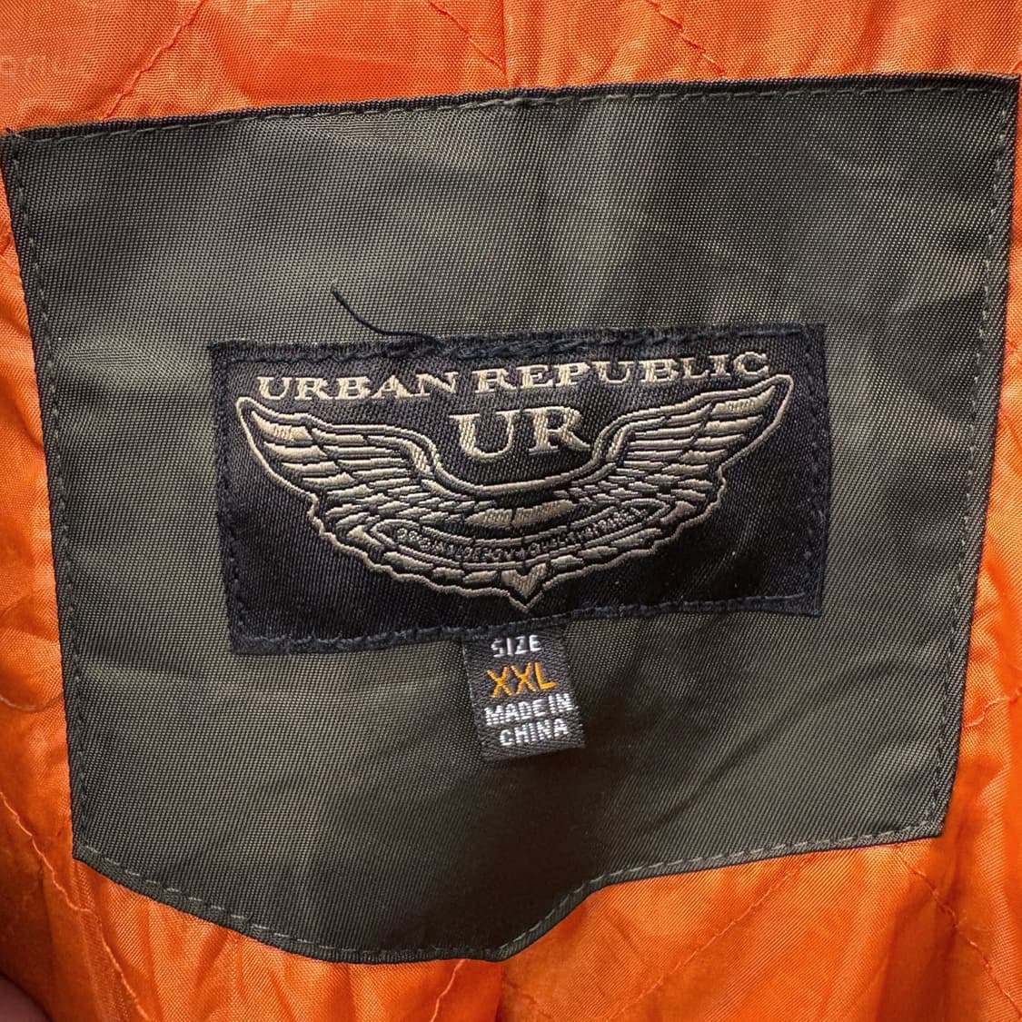 JPN 어반 리퍼블릭 모던 MA-1 봄버자켓 숄더패치 올리브 N669 상품이미지6