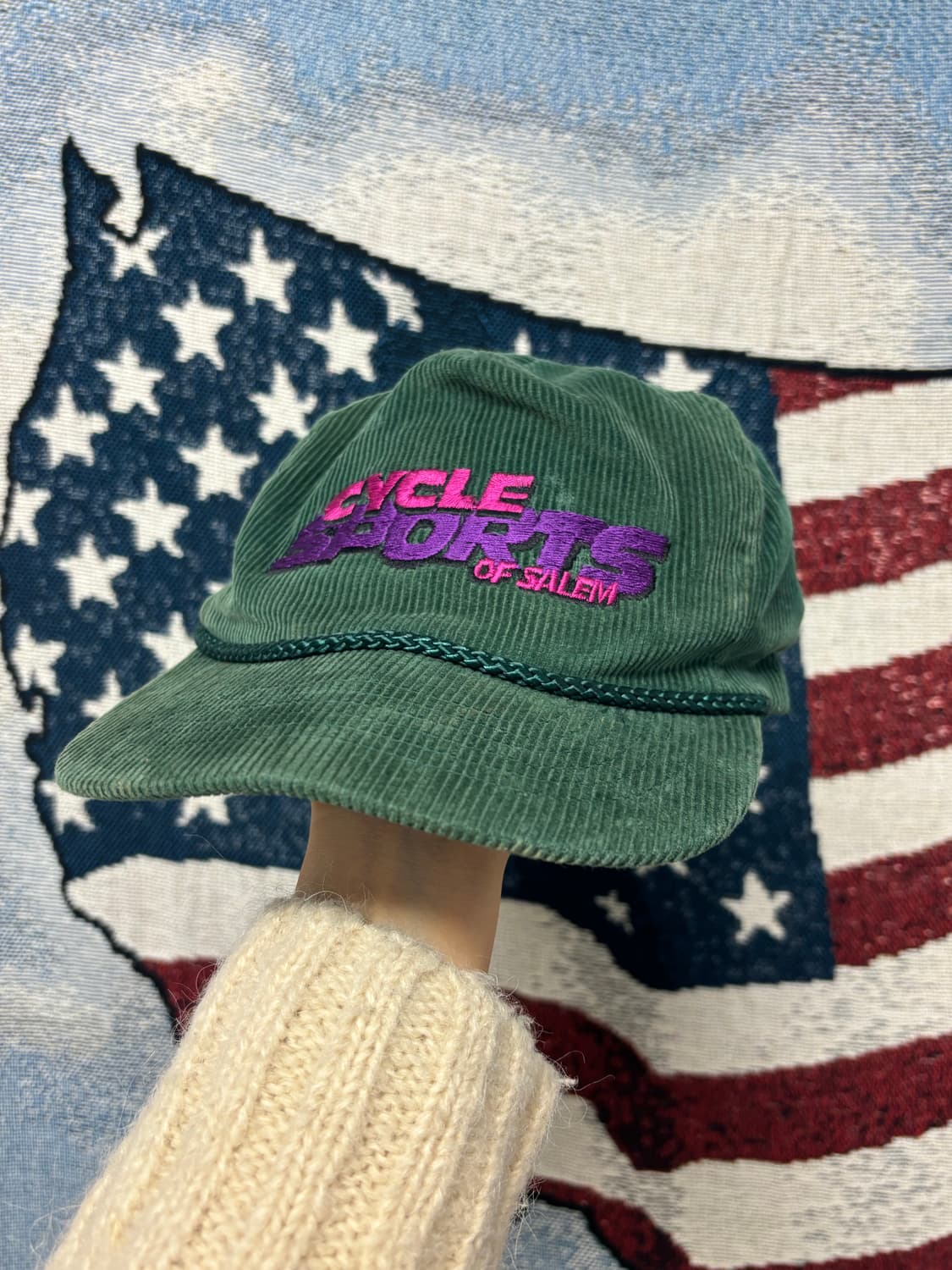 살렘 코듀로이 캡 상품이미지3