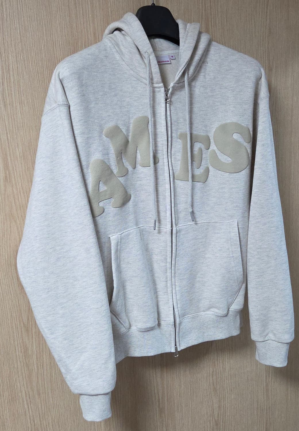 (착샷) 아메스 월드와이드 후드 집업 오트밀 상품이미지2