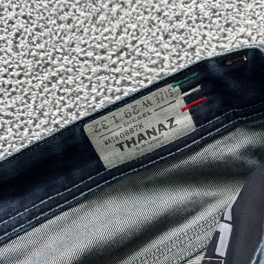 Diesel . 디젤 슬림 스키니 워셔 데님팬츠 상품이미지7