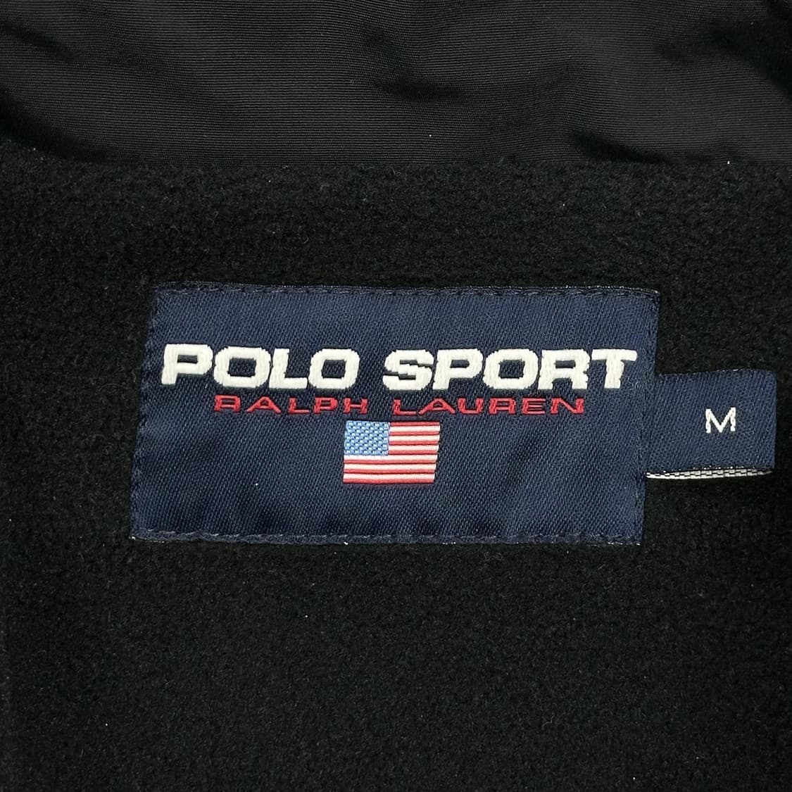 폴로 스포츠 하드쉘 바람막이 점퍼 블랙 M 상품이미지8