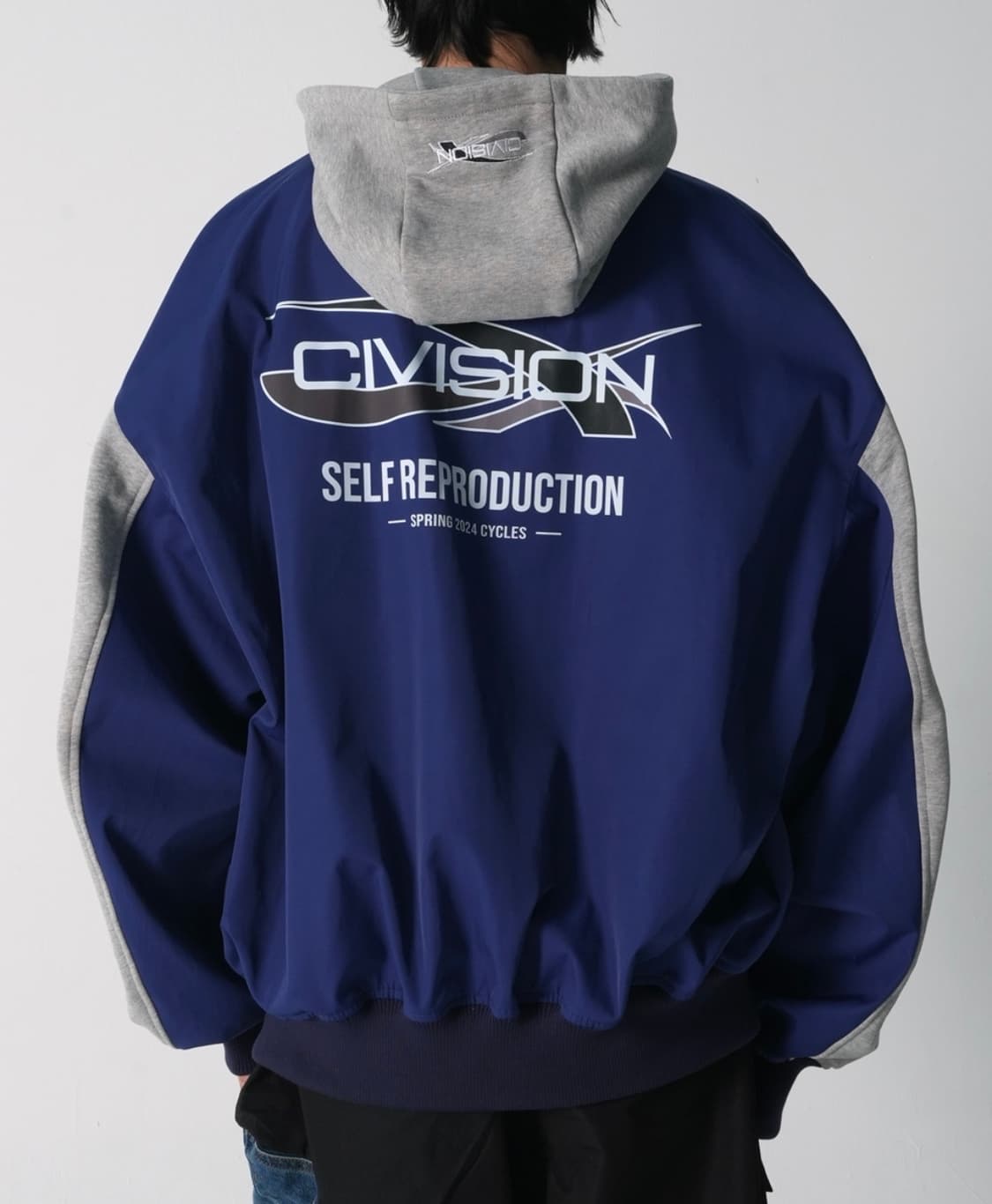 civision 리메이크 후드 봄버 자켓 상품이미지3
