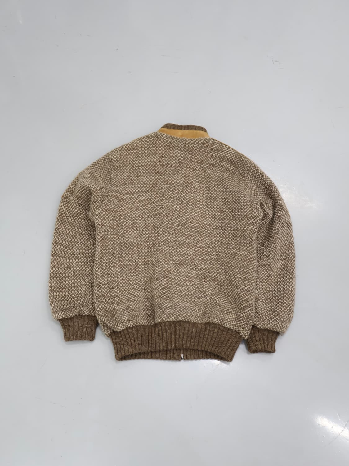 TUNDRA Wool Knit Flight Jacket 상품이미지3