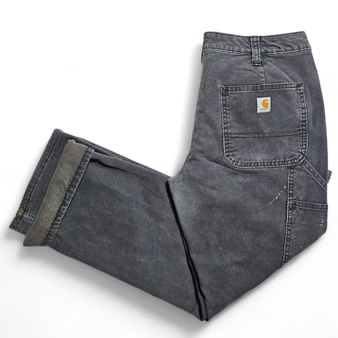 [32][칼하트]OG 크로포트 싱글니 카펜더 워크팬츠(플리스) 상품이미지3