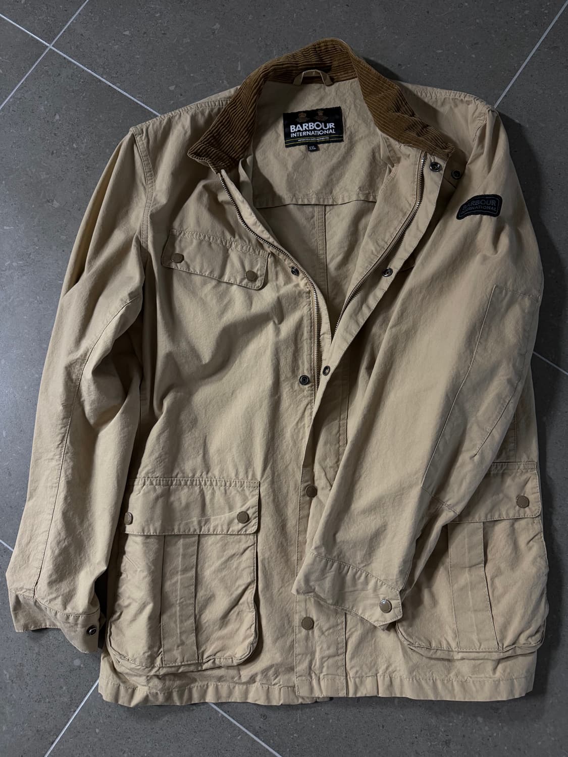 바버 인터네셔널 썸머 워시 듀크 자켓 XXL 상품이미지1
