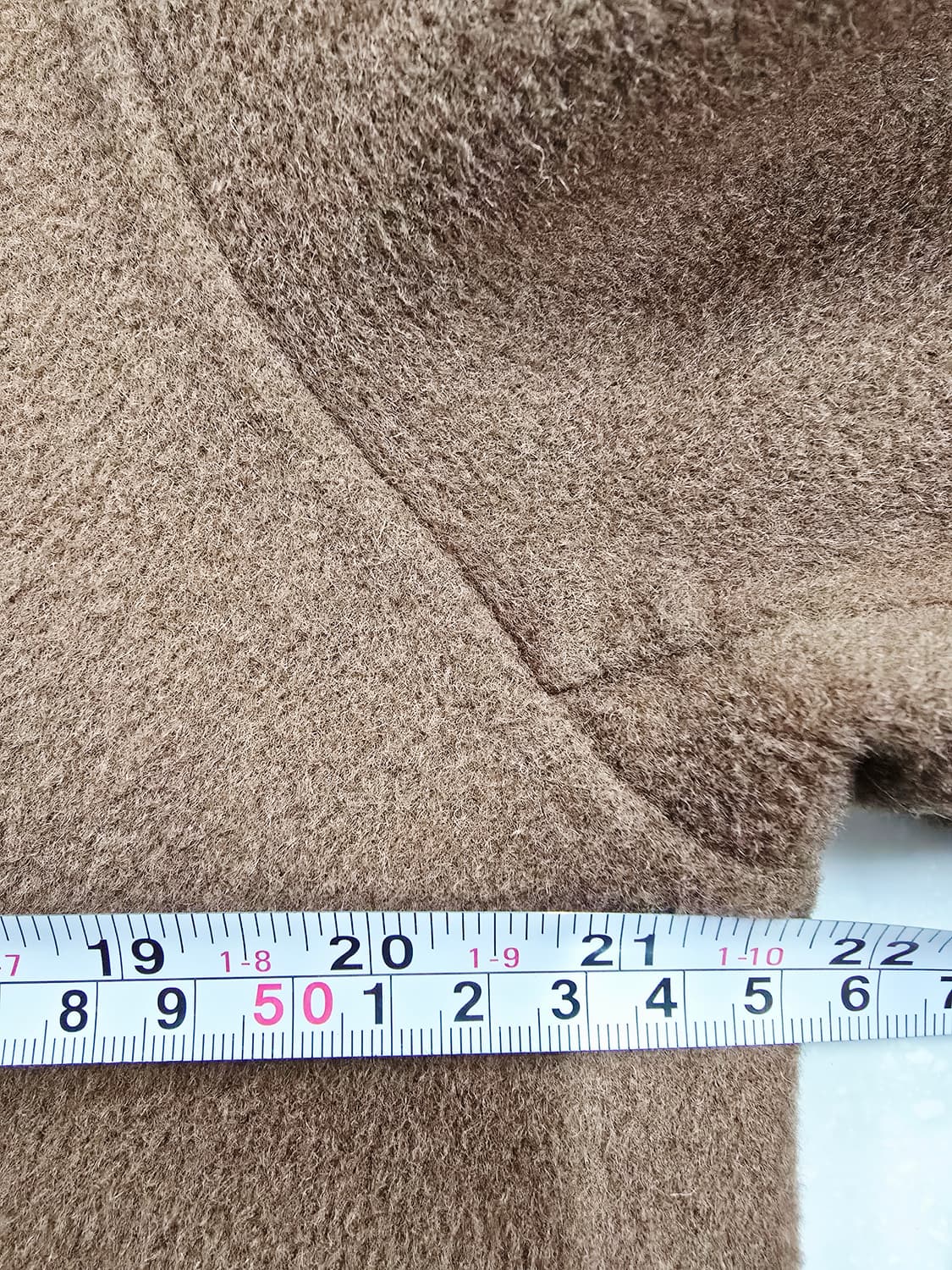 by & that 핸드메이드 브라운 롱 코트 상품이미지7