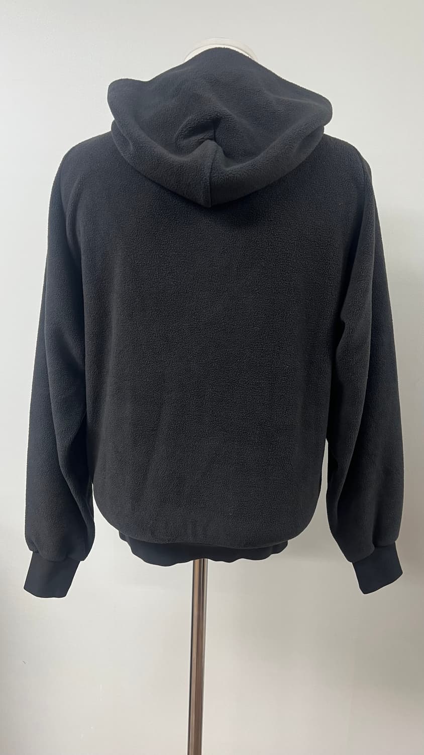 (새상품)이지갭 폴라플리스 후드 집업 블랙커피 S 상품이미지2