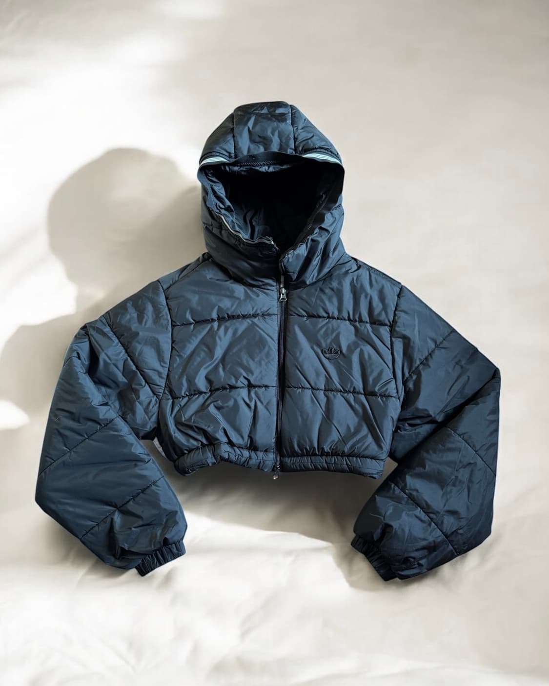 아디다스 오리털 크롭 패딩 자켓 상품이미지2