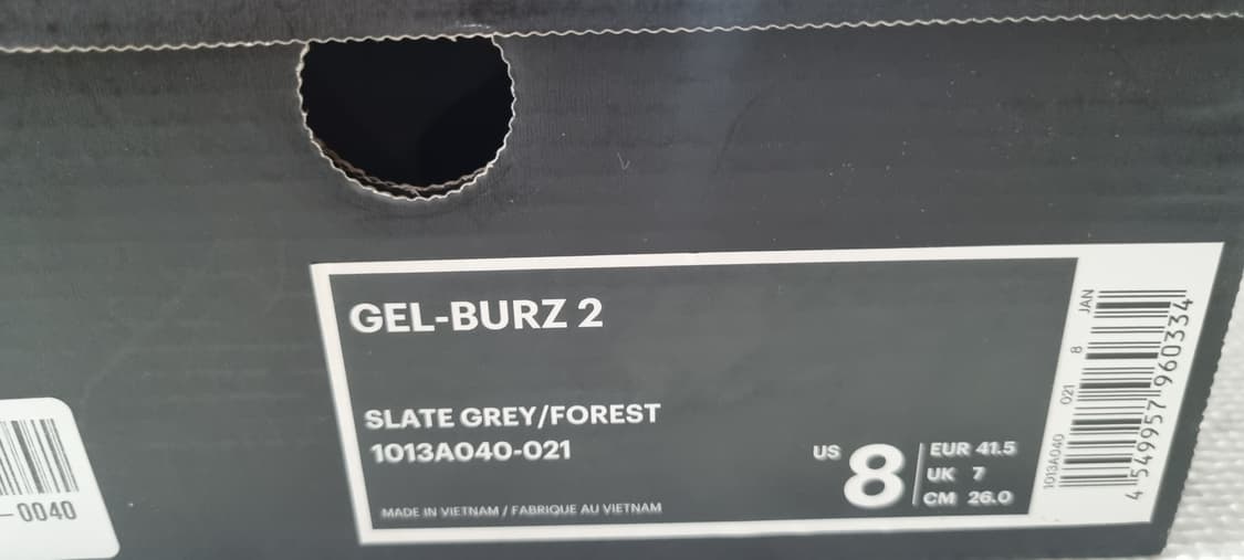 아식스 키코 코스타디노브 젤 버즈 2 민트 슬레이트 그레이 260 상품이미지6