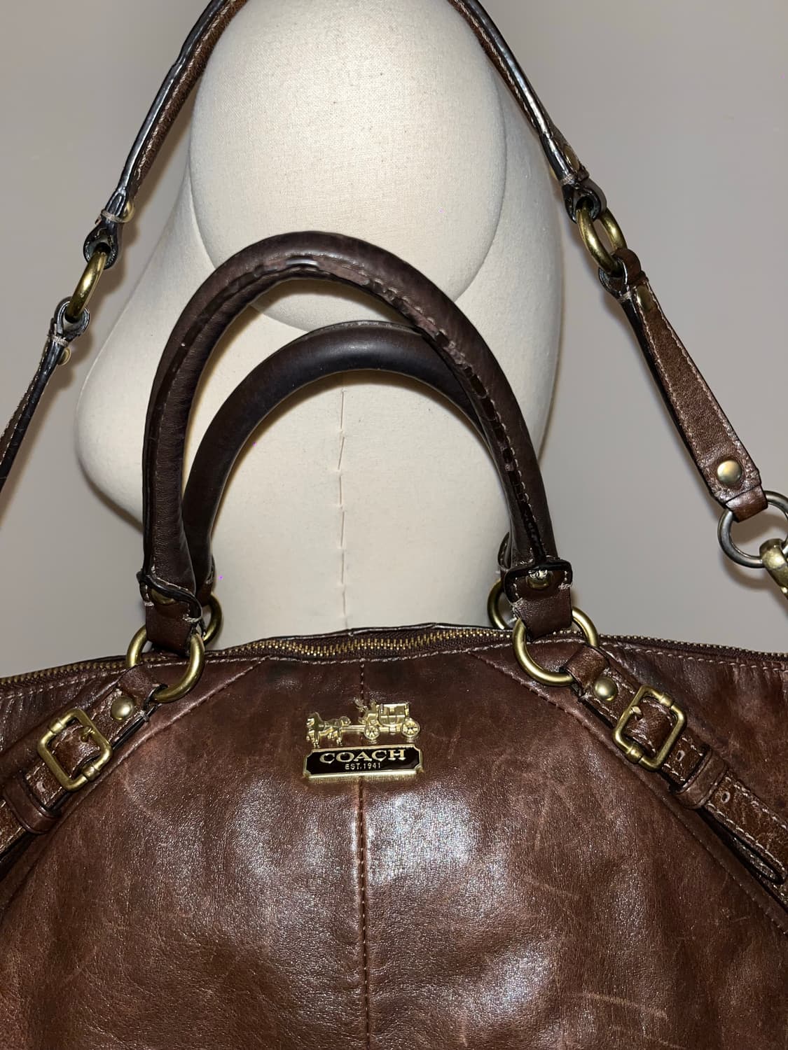 📦 2000Y2K Coach Brown Bag 상품이미지6