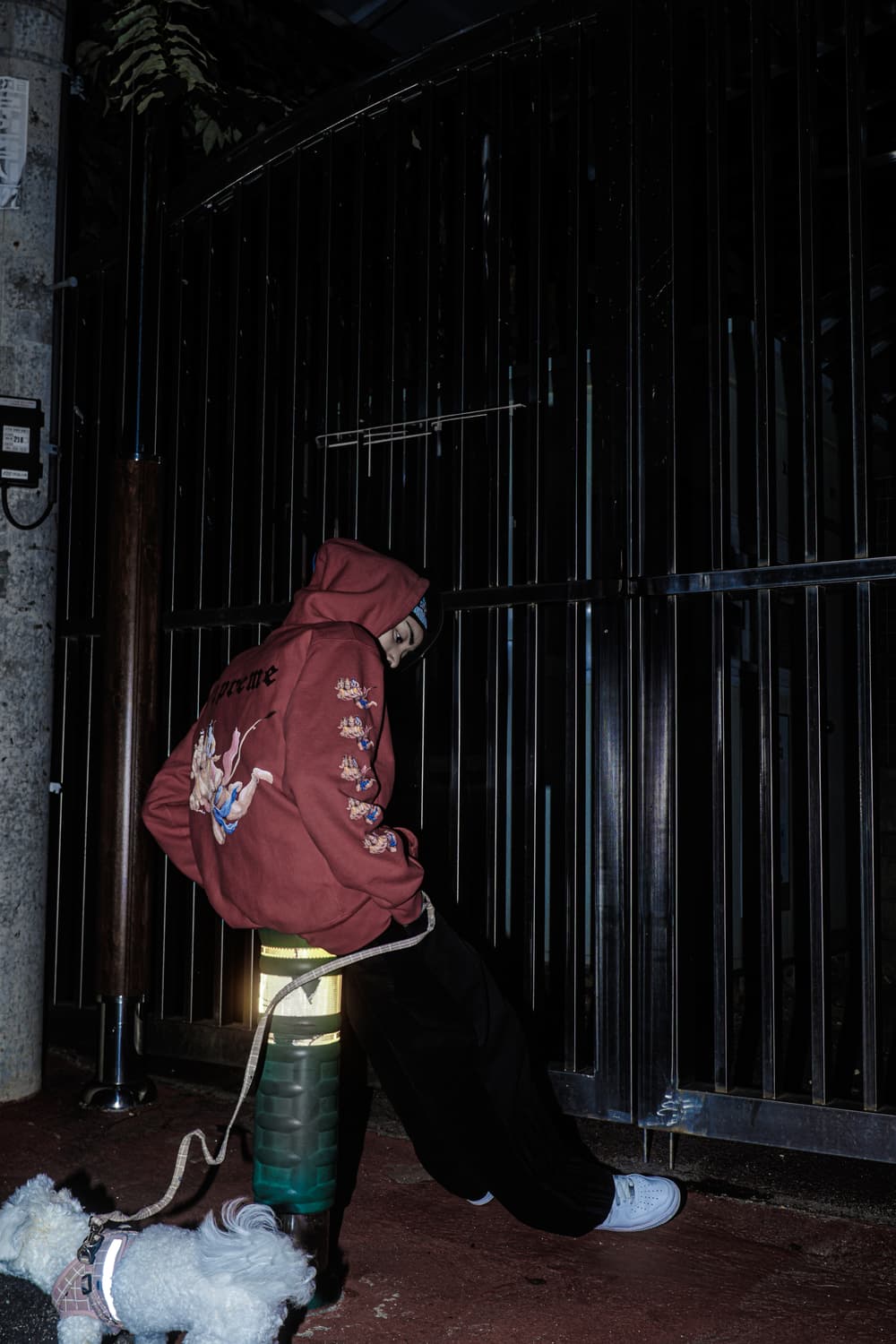 [정품]슈프림 하누만 후드티 레드 상품이미지1