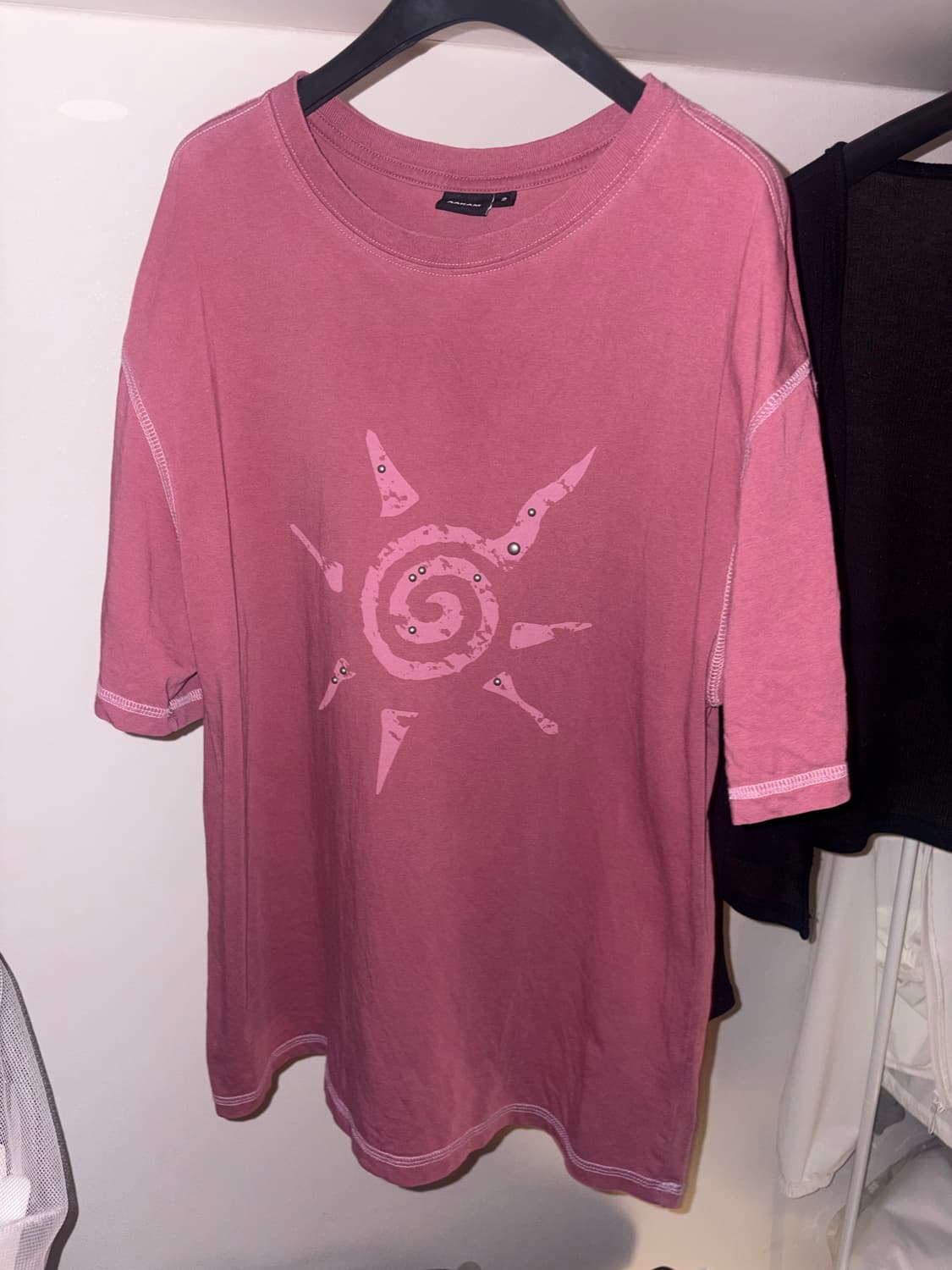 아캄 Studded Sun Half Top (Vintage Pink) 상품이미지2