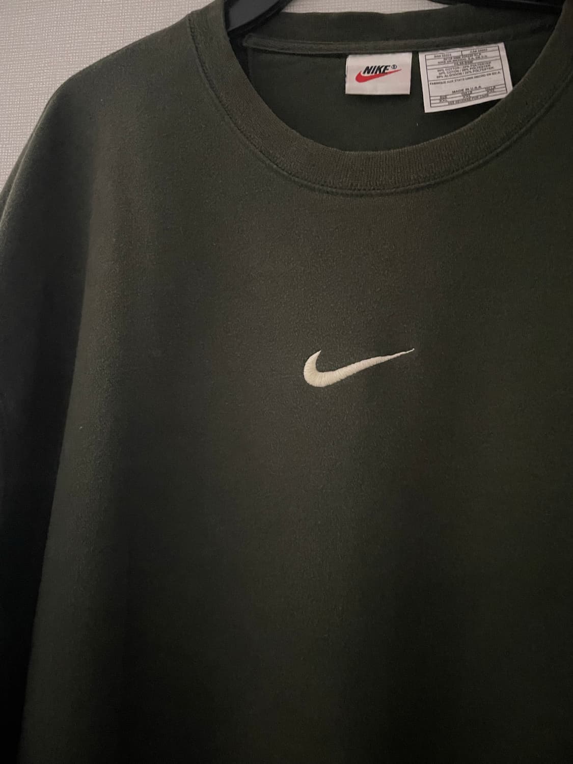 나이키 솔로 스우시 맨투맨 그린 상품이미지3