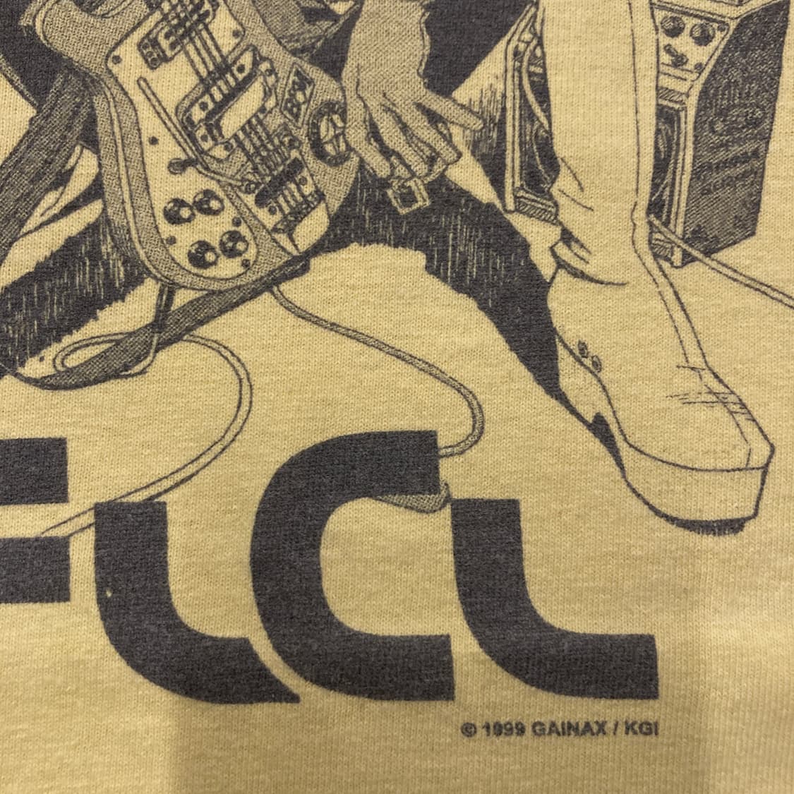 FLCL 90s 빈티지 애니메이션 티셔츠 상품이미지3